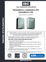 Manuel d'utilisation Chaudière à condensation IBC Série HC (eau chaude)