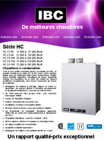 Brochure Chaudière à condensation IBC Série HC (eau chaude)
